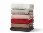 Formesse Bella Donna terry fitted sheet - Crimson 0188